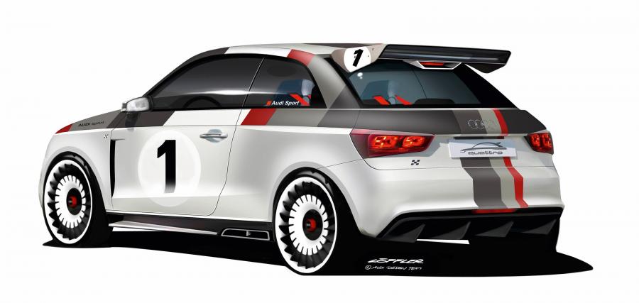 Эскиз Audi A1 Clubsport Quattro Concept (8X) 2011 года  (фото 23 из 37)